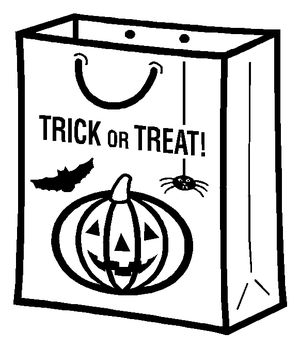 Voľný Halloween Omaľovánky Pre Deti
