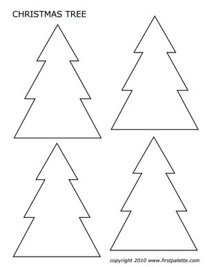 37 شجرة عيد الميلاد قوالب في جميع الأشكال والأحجام