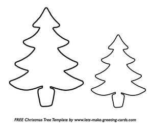 37 شجرة عيد الميلاد قوالب في جميع الأشكال والأحجام